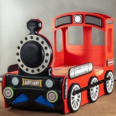 Kinderbett Lokomotive