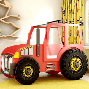 Kinderbett Traktor Rot