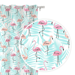 Vorhang Flamingo